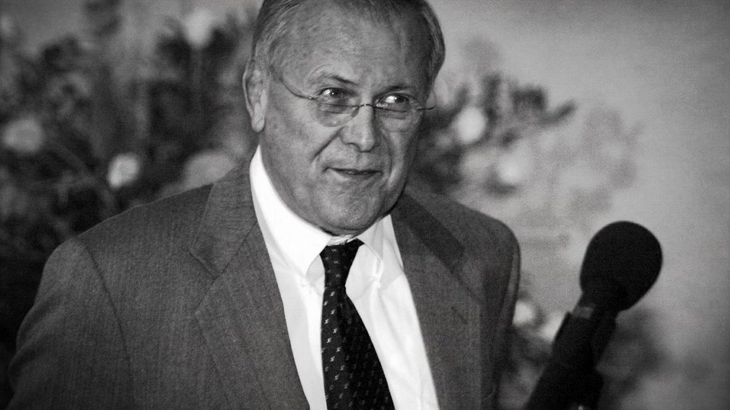 Donald Rumsfeld is dead.  Former US Secretary of Defense dies at 88