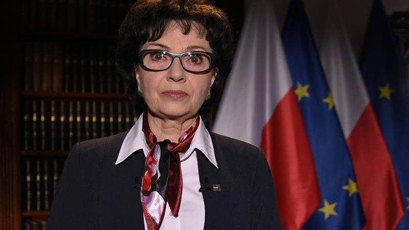 Marszałek Sejmu Elżbieta Witek, orędzie z apelem ws. głosowania korespondencyjnego, źródło sejm.gov.pl