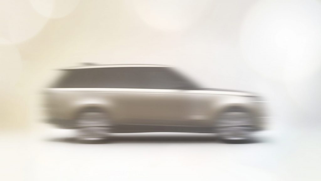 The new Range Rover is coming.  We know the debut date!