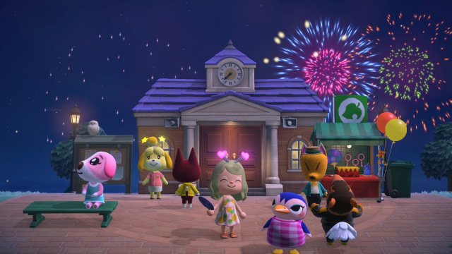 Animal Crossing New Horizons - "Do not remodel houses when the gate is open"