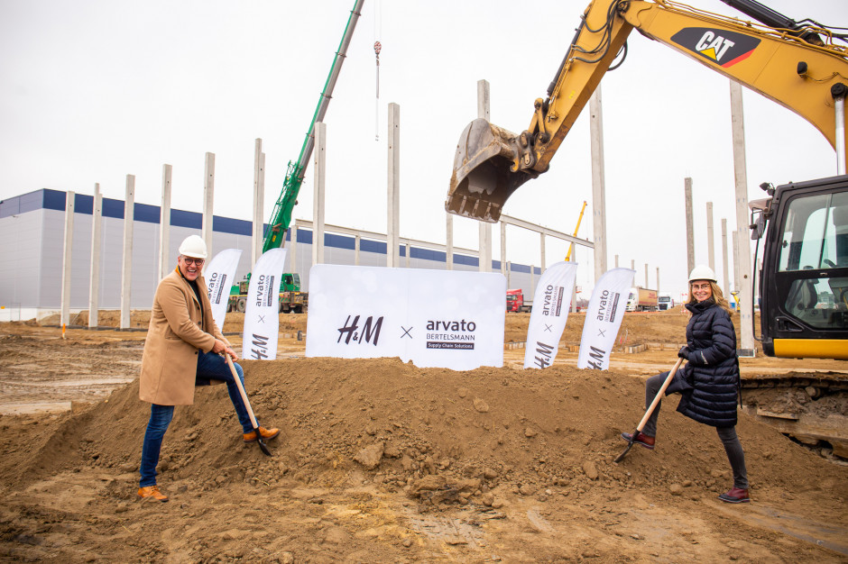 Construction of H&M's Arvato distribution center begins in Stryków