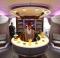 The bar on the Emirates A380 is not only open to first class guests but also to business class guests