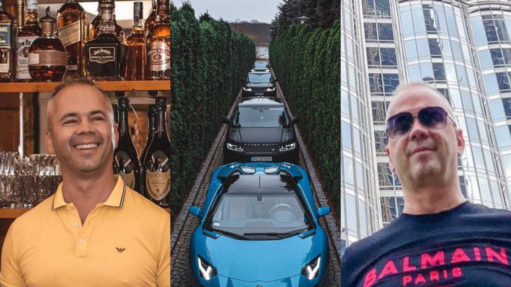 Piotr ¦led¼ boasts of luxury on Instagram.  Who is the Secret Millionaire?  He flies in a private plane and loves expensive cars