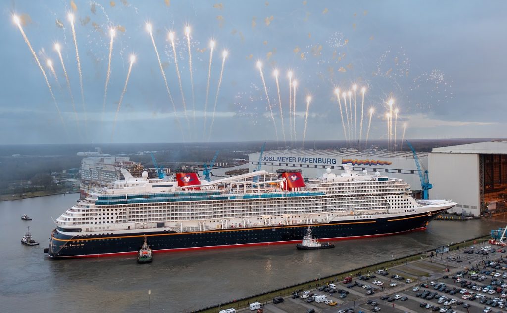 Disney Wish set sail for the first time