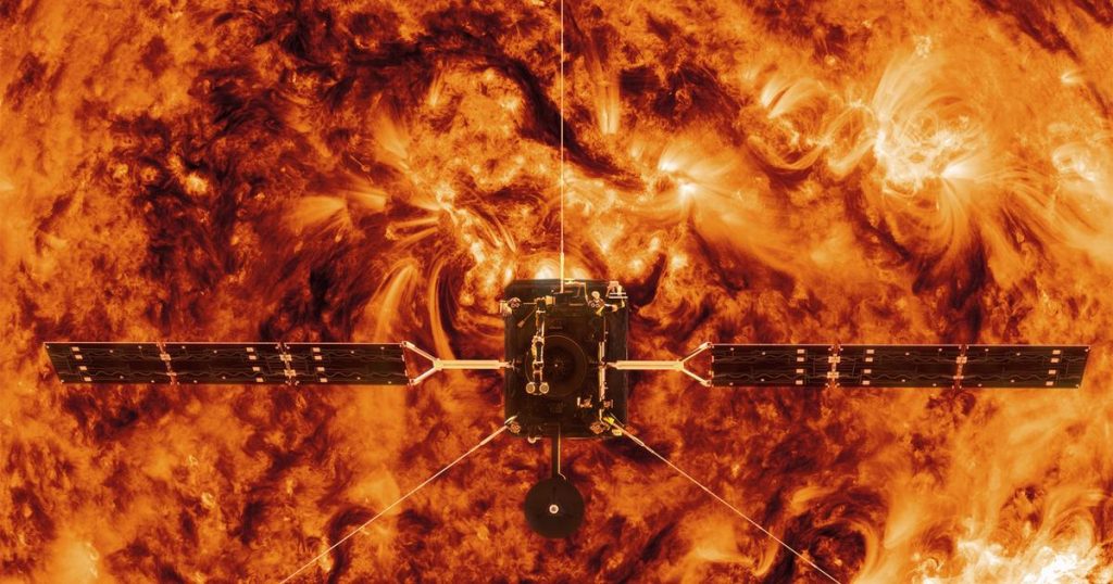 The solar probe recorded the most powerful eruption of the sun.  Effects are felt on Mercury