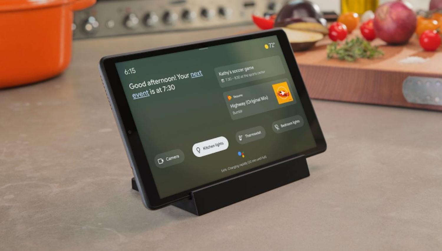 Ambient mode tablet for Google Assistant