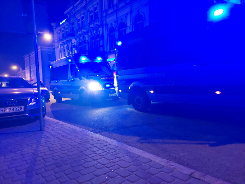 Police in Przemyśl (March 1, 2022)
