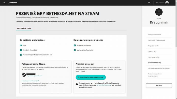 Migration from Bethesda Launcher to Steam has begun.  We explain how to do it - Illustration #1