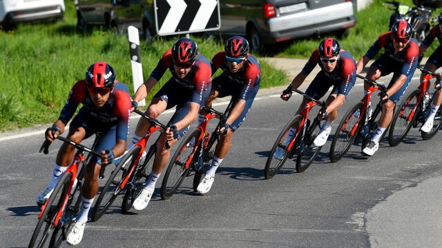 Ineos Grenadiers team lineup at Giro d'Italia 2022 - cycling