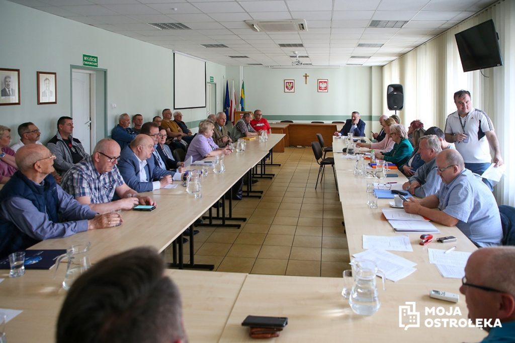 Construction of the OTBS module in Wojciechowice.  Storm discussion at town hall (photos) - My Ostroka