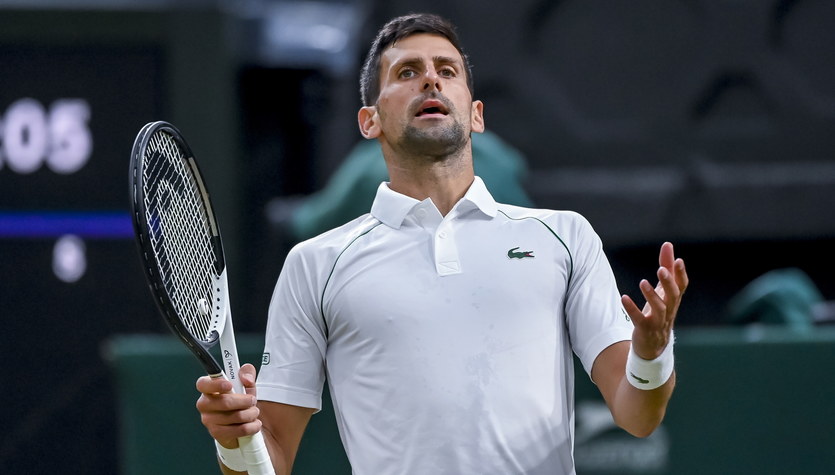 Novak Djokovic loses 0:2, but advances to Wimbledon semifinals